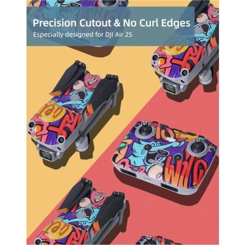 Waterproof PVC Stickers For DJI Mavic Air 2S Drone Body Skin Protective Arm Remote Control Protector Accessories