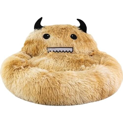 Funny Pet Dog Bed, Soft and Warm Plush Kennel, Suitable for Medium and Large Dogs Pet Bed Mat Dog Accessories