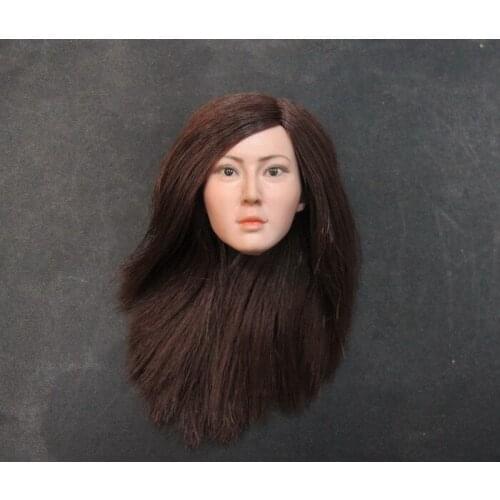 CIAN 1/6 scale female head shape for 12" action figure doll accessories doll head carved not include the body and clothes