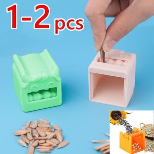 Sunflower Seed Peeler Machine Kids Melon Seeds cleaner 1-2pcs Children peeling Artifact Opener Kitchen Gadgets Food Accessories