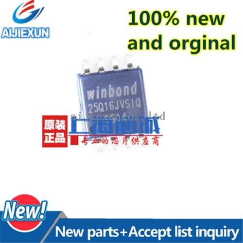 10Pcs 100%New and original W25Q16JVSSIQ SOP8 in stock
