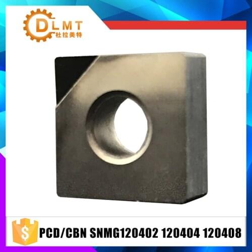 2PCS PCD/CBN SNMG120402 SNMG120404 SNMG120408 Solid Diamond Cutting Tool Tipped Indexable External Turning Tool