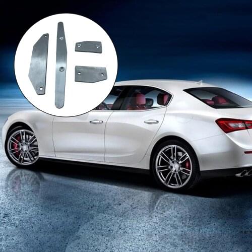 Vehicle Aluminum 4 Pcs Chassis Protectors Protection Plates Moulding Replacement Accessories for Arrma Limitless Skid Plates