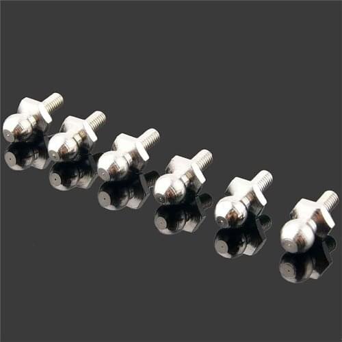 6pcs Ball Screw Ballscrew for 1/10 HSP 02038 RC Car Spare Parts Accessories