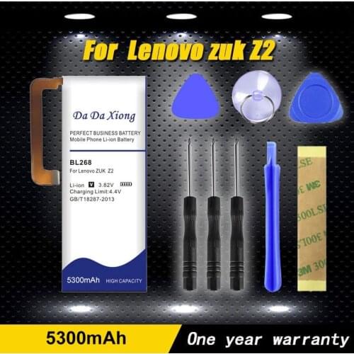Da Da Xiong 5050mAh BL268 battery for Lenovo zuk Z2 Z2131 phone Battery