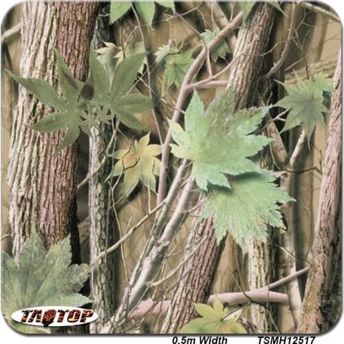 Free Shipping 5Sqm Water Transfer Printing Film Camo Pattern Tree Width 50cm TSMH12517 Water Transfer Printing Film