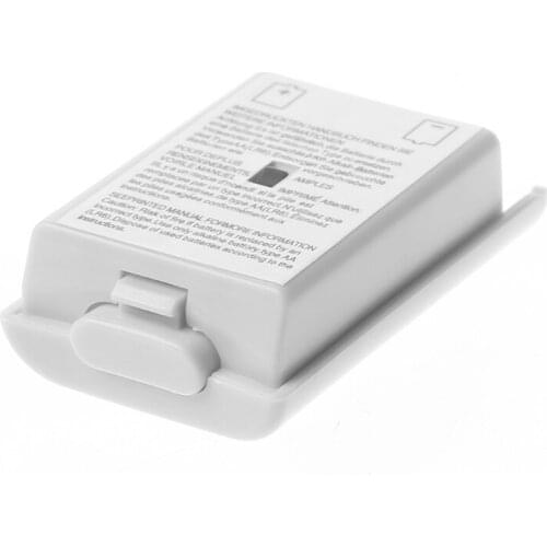 2019 NEW 1PC AA Battery Back Cover Case Shell Pack White For Xbox 360 Wireless Controller