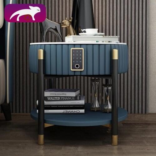 Bedroom small bedside table, locker with corner, bedside table