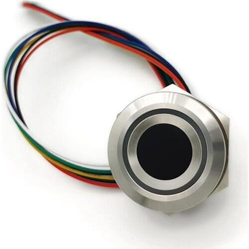 Fingerprint Identification Module,R503-S Circular Capacitive Built-in Algorithm Chip,for Fingerprint Identification