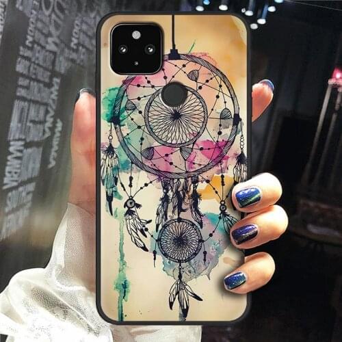 Soft Case Anti-dust Phone Case For Google Pixel 4A 5G Frosted Cover TPU Silicone Back Cover Original