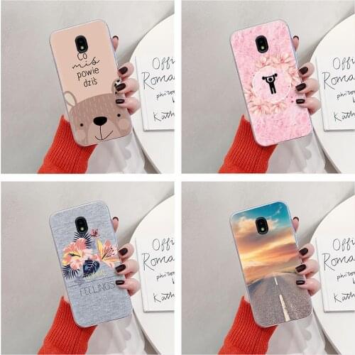 New Arrival Cover Phone Case For Samsung Galaxy J3 2018/J4 US Brand New Silicone Cute Original Soft