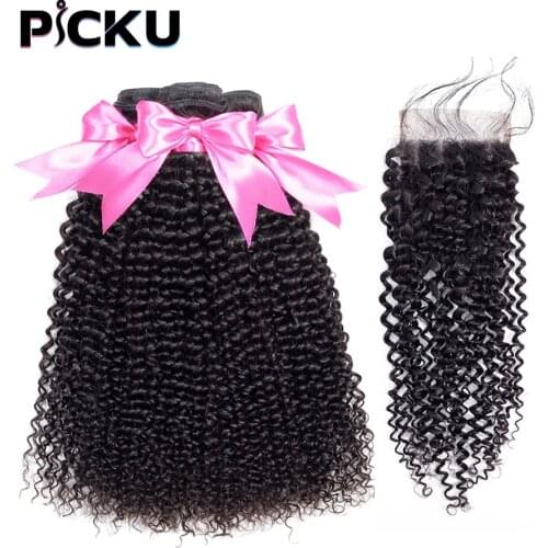 Накладные натуральные волосы PICKU China At AliExpress