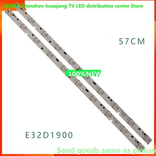 LED Backlight strip D304PHHB01F5B KJ315D10-ZC14F-03 303KJ315031 D304PHHB01F5B D227PGHBYZF6A E348423 1PCS=10LED 570mm