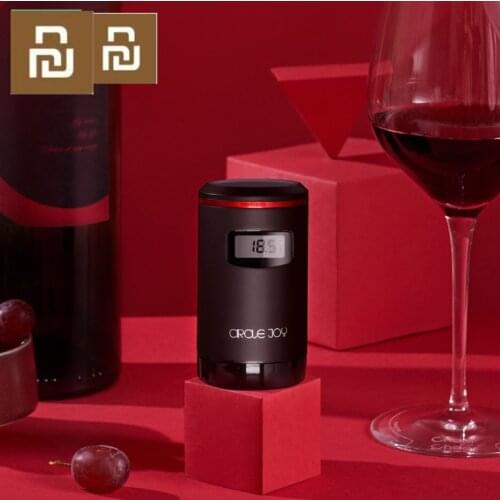Xiaomi Intelligent Electric Vacuum Wine Preservation Plug Led Display USB Charging Long-term Preservation Smart Home