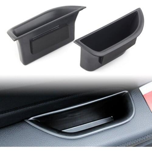 Car Rear Door Handle Armrest Storage Box Holder for Mercedes Benz E Class W212 E200 E250 E300 E350 E400 E500 2010-2016 Sedan