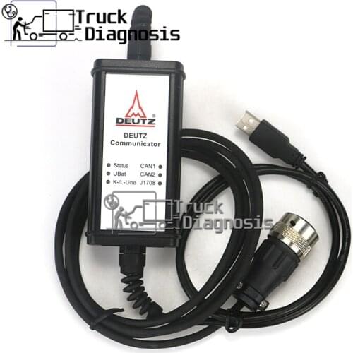 For Deutz controllers diagnostic kit with Deutz DeCOM SerDia 2010 software diagnostic programming tool scanner