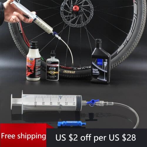 RISK RL225 Bicycle Tubeless Tyre Sealant Injector Injection Tool Schrader Presta Valve Core Removal Tool for MTB Road Bike