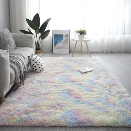 Nordic Ins Living Room Carpet Bedroom Bedside Mat Large Area Rug Carpets for Bed Room Pink Rug Alfombras Para Sala