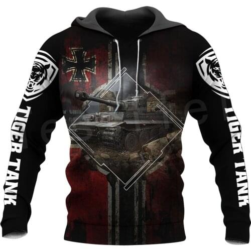 Tessffel Hot Games World of Tanks Tiger Tanks Funny NewFashion Tracksuit 3DPrint Zipper/Hoodies/Sweatshirts/Jacket/Men/Women A-8