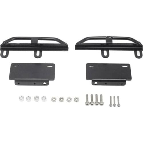 Metal Side Pedal Guard Protection Board Foot Pedal for Axial SCX24 RC Car 90081 Frame Accessories