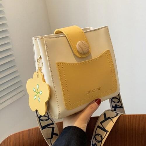 This years popular small bag womens bag summer hundred set 2021 new fashion slant bag yang gas one-shoulder bucket bag