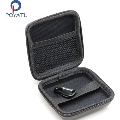 POYATU Earphones Case Storage For iSport Polk UltraFit 3000 Earphone Case Bag Wireless Headset Carry Case