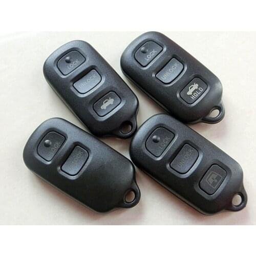 RMLKS New 3+1 Panic 4 Buttons Replacement Key Keyless Remote Shell Pad Cover Fob Case For Toyota RAV4 Prius Celica Highlander