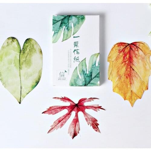 Season Leaf Paper Bookmarks For Books