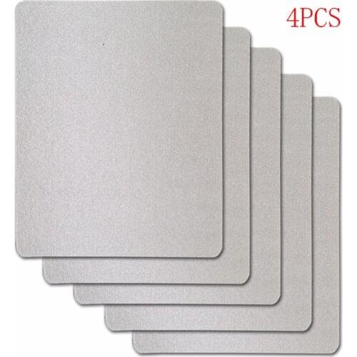 4pcs/lot 15x12cm Mica Plates Sheets for Panasonic LG Galanz Midea etc.. Microwave Microwave Oven Repairing Part