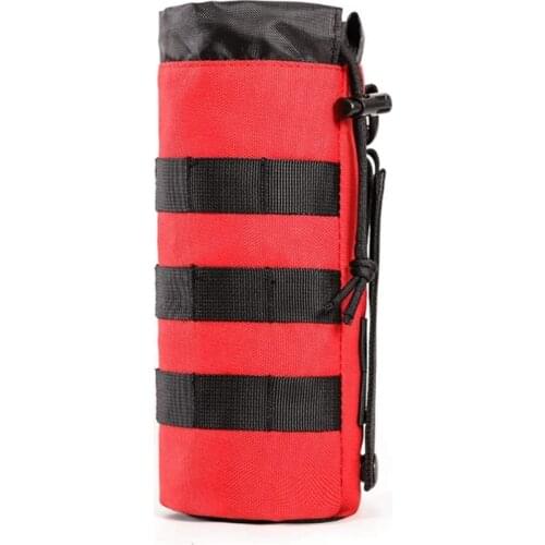 Tactical Molle Water Bottle Bag Pouch Nylon Military Kettle Bag Camping Outdoor Hydration Carrier Pouch Hiking Accessories