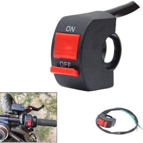 22mm Universal Motorcycle Handlebar Flameout Switch ON OFF Button For Yamaha wr 250f 250 f XJR1300 FJR1300 xjr 1300 400 fjr 1300