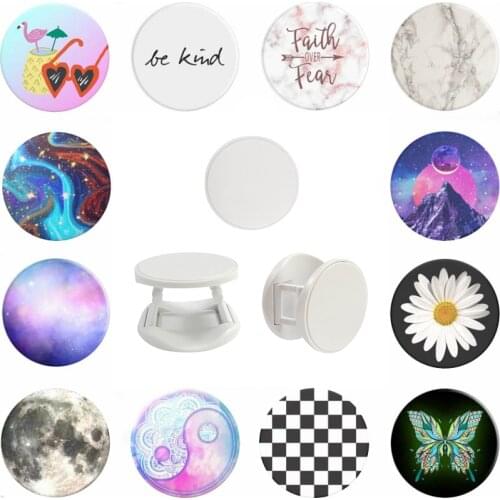 Universal Cute Bear попсокет Phone Holder Round Expanding Stand and Grip Hand Finger Ring Pocket Socket Support Smartphone