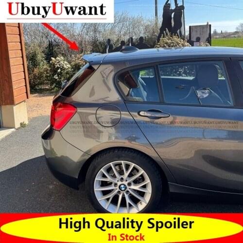 UbuyUwant For BMW F20 Spoiler 116i Serie 2018 - 2020 Universal Hatchback Rear Roof Spoiler ABS Car Tail Wing Decoration