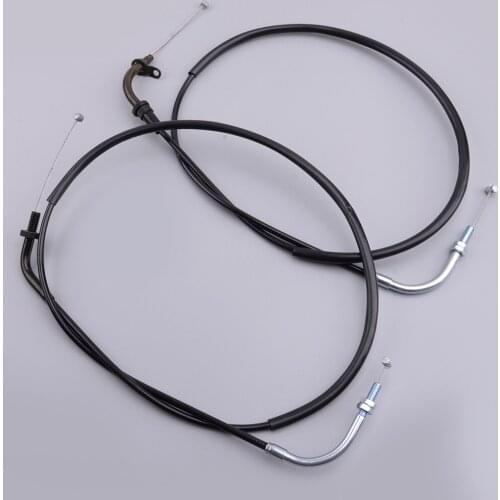 1 Pair Throttle Cable Wires Fit for Yamaha XVS1100 XVS1100A XVS1100AT V-Star 2005 2006 2007 2008 5PB-26311-10 5PB-26312-10