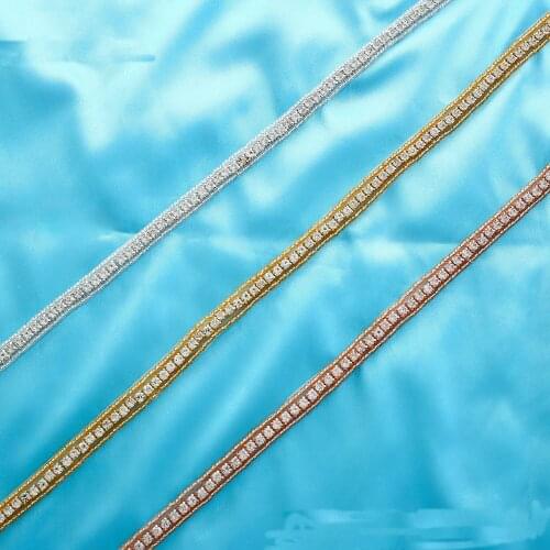 SESTHFAR 1 PCS Handmade Crystal Bridal Belts Applique Accesorios for Dress Silver Rose Gold Beaded Rhinestone Patches