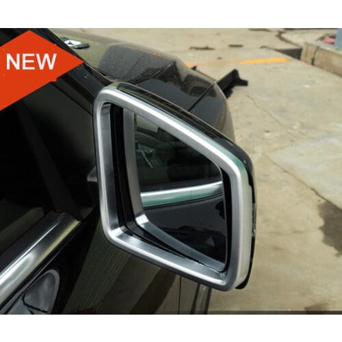 2pcs Car Side Door Rearview Mirror Frame Cover Trim For Mercedes Benz ML GL 2013 2014 2015 2016 Car Accessories