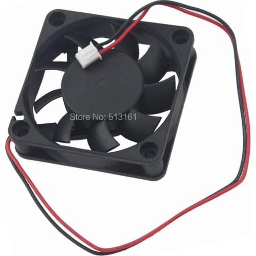 200PCS Gdstime 6cm 2Pin 60mm 60mm x 15mm DC 12V Electric Computer Cooling Fan
