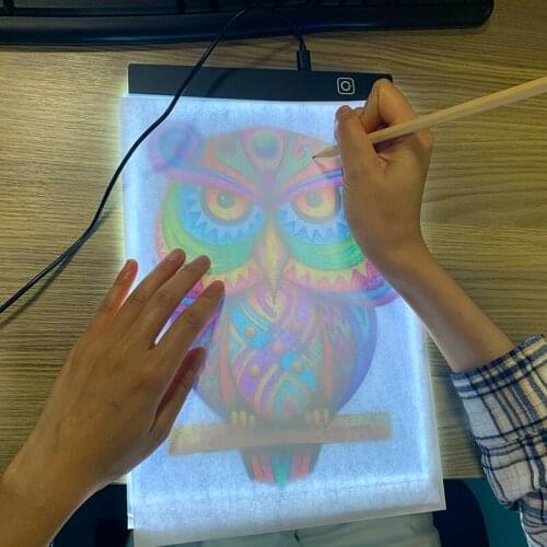 30x20cm Led Drawing Copy Pad Board Childrens Toy Painting Educational Kids Grow Playmates Creative Gifts For Children
