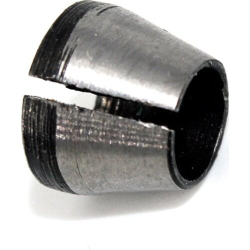 6pcs 6mm 6.35mm 8mm Collet Chuck Adapter Router Bit Extension Collet Chuck Engraving Trimming Machine Woodworking