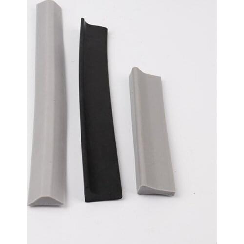 Shower Barrier Bathroom And Kitchen Water Stopper Collapsible Threshold Water Dam Shower Barrier and Retention Seal Strip