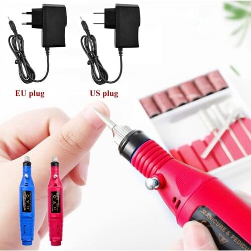 Electric Nail Drill Machine Set Nail Art Grinding Equipment Mill For Manicure Pedicure Professional Strong Nail Polishing Tools