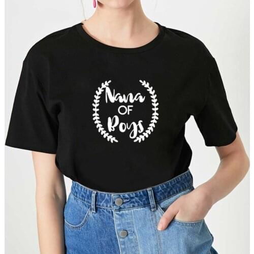 Nana of Boys T Shirt Women Fashion Summer Short Sleeve O-neck Cotton Tshirt Women Loose Camiseta Mujer Casual Tee Shirt Femme