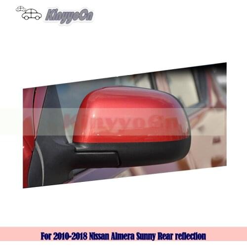 Kinyyocn For Nissan Almera Sunny 2010 11 - 17 2018 External mirror Rearview Mirror Rear view mirror outer side mirror Assembly