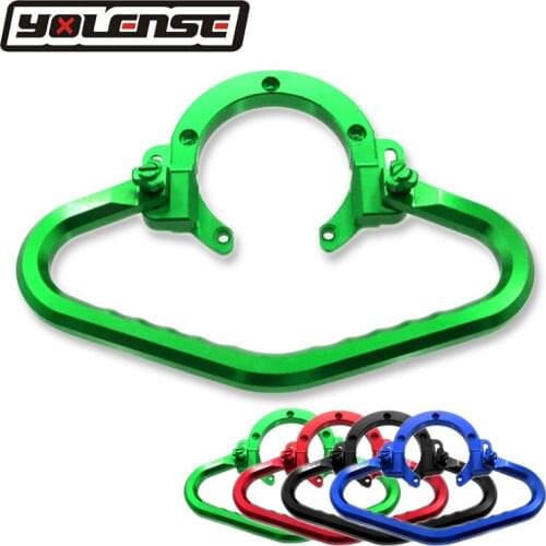 Motorcycle Adjustable CNC Passenger Hand Grip Tank Grab Bar Handles Armrest For KAWASAKI Ninja 650 VERSYS 650 1000 KLE650 ZX-14R