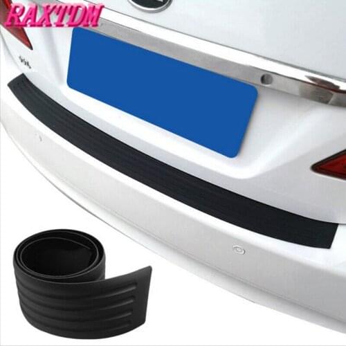New Rubber Rear Guard Bumper Protector Trim Cover For Ford Focus Ecosport Explorer Fiesta Mondeo Edge Mustang