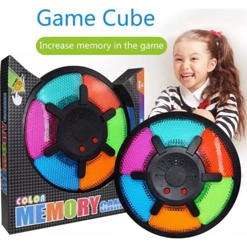 Educational Memory Game Puzzle Baby Interactive with Lights Sound Plaything Creativity Training Machine Funny Toys Children