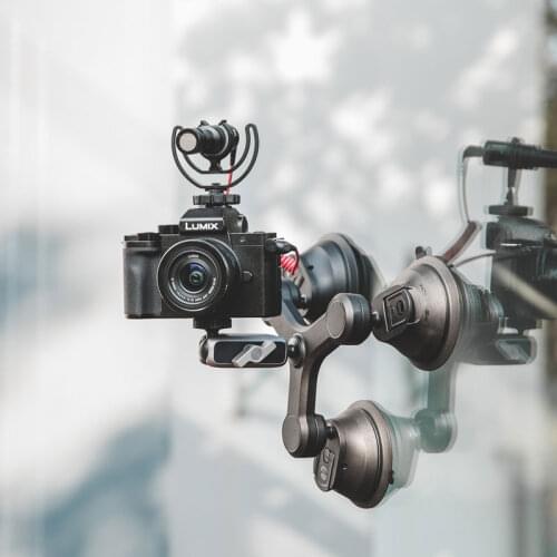PGYTECH Original Three-Arm Suction Mount for Gopro 9 Insta360 one x2 dji pocket 2 osmo action accessories