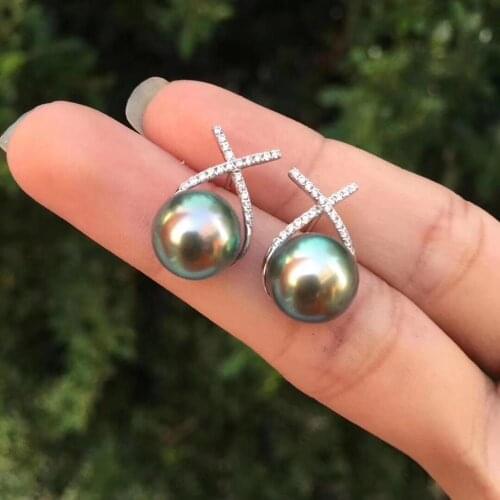 Charm Style 925 Sterling Silver Earrings Fashion Stud Earrings Settings Findings Jewelry Parts Fittings Womens Accessories