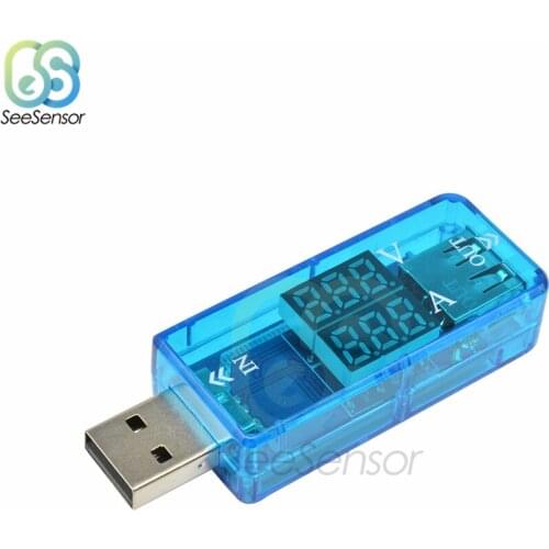 USB Tester Charger Doctor DC Digital Voltmeter Amperimetro Voltage Current Meter Ammeter Detector Power Bank Charger Indicator