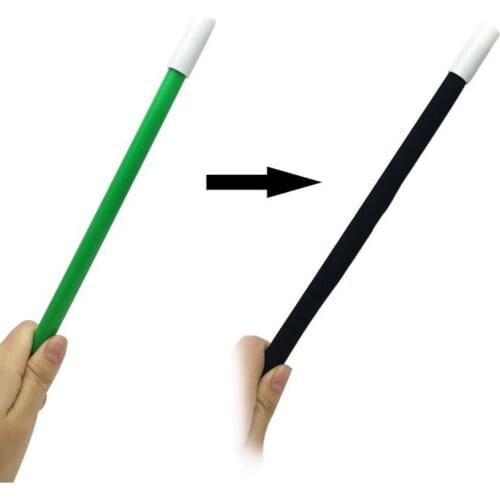 Magic Wand Changing Color Magic Tricks ( Red/Yellow/Green/ Rainbow Color ) Stick Cane change colors Close Up Street Stage Magic